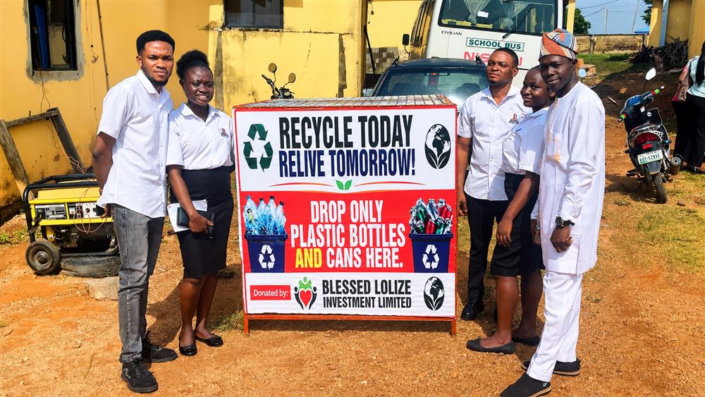 Blessed Lolize recycling initiative, Ibadan
